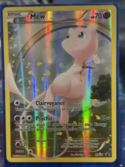 Pokemon XY Promo Mew XY110 Black Star Promo NM - Image 1