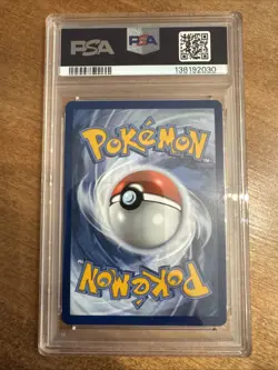 2025 POKEMON EN WHITE FLARE #105 OSHAWOTT ILLUSTRATION RARE PSA 10 - Image 2