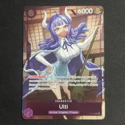 Ulti P-077 Promo - One Piece TCG - Near-Mint NM English Holo Foil - Image 1