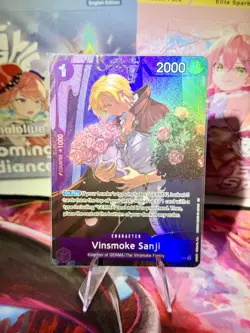 One Piece OP10-063 Vinsmoke Sanji TR Legacy of the Master Treasure Rare NM - Image 1