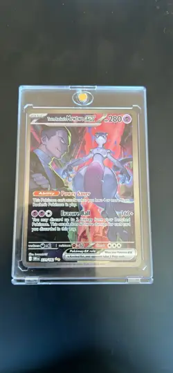 Team Rockets Mewtwo EX SIR 231/182 Pokemon Card TCG Destined Rivals - NM Nice!! - Image 1