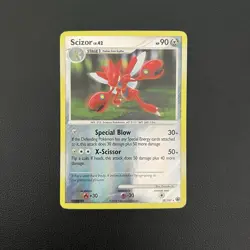 Pokemon TCG Scizor Majestic Dawn 29/100 Reverse Holo Card - MP - Image 1