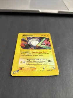 Magnemite - 91/147 - Pokemon Aquapolis Reverse Holo Rare Card LP- - Image 2