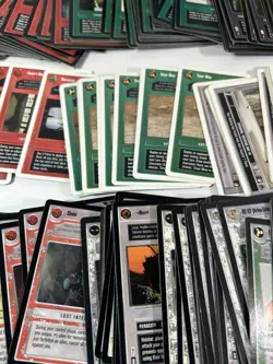 STAR WARS CCG CUSTOMIZABLE CARD GAME LOT 382 VADER OBI- WAN LUKE LEIA HAN SOLO - Image 5