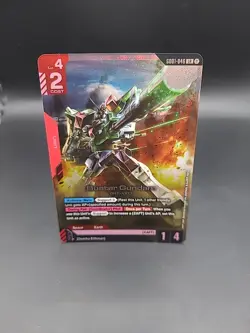 GUNDAM TCG CARD GAME BUSTER GUNDAM GD01-046 LR HOLO FOIL ENGLISH NEWTYPE RISING - Image 1