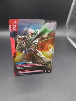 GUNDAM TCG CARD GAME BUSTER GUNDAM GD01-046 LR HOLO FOIL ENGLISH NEWTYPE RISING - Image 2