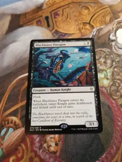 Blacklance Paragon MTG Throne Of Eldraine - Pack Fresh - - Image 1