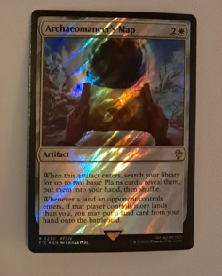 Archaeomancer's Map Surge FOIL NM FINAL FANTASY XIV Magic the Gathering MTG - Image 1