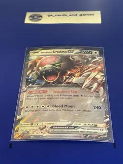 Bloodmoon Ursaluna ex 141/167 Holo - Sv06: Twilight Masquerade - Pokemon TCG - Image 3