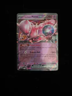 Pokemon Team Rocket's Mewtwo Ex 216 Black Star Promo - Image 1