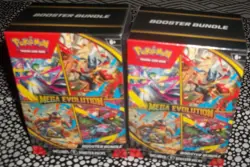 MEGA EVOLUTION LOT (2) BOOSTER BUNDLES - POKEMON TCG: NISB - Image 3