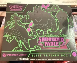Shrouded Fable Pokemon Center ETB - Sealed W/Protective Case - Ships Today - Image 1