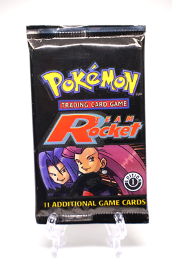 Pokemon 1st Edition Team Rocket Booster Pack Factory Sealed 1999-2000 WOTC - Image 1