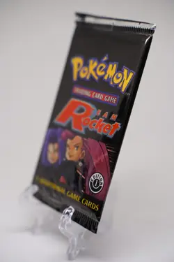 Pokemon 1st Edition Team Rocket Booster Pack Factory Sealed 1999-2000 WOTC - Image 3