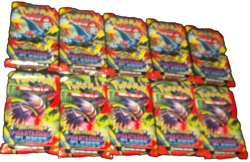 POKEMON MEGA EVOLUTION PHANTASMAL FLAMES LOT (10) BOOSTER PACKS NISP - Image 3