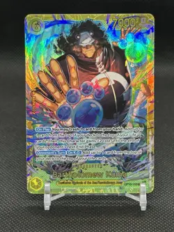 One Piece CCG Bartholomew Kuma OP12-119 Secret Rare Legacy of the Master - Image 1