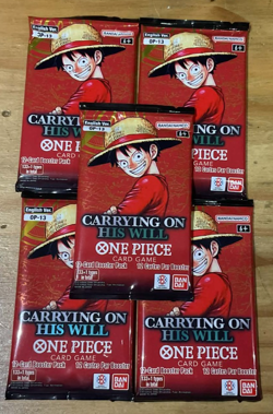 One Piece TCG OP-13 Booster Pack x5 - Factory Sealed - UK Stock - Same Day Ship - Image 2