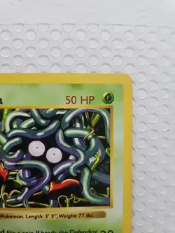 Pokemon TCG Tangela 1st Edition Base Set Shadowless Common Card 66/102 - Image 3