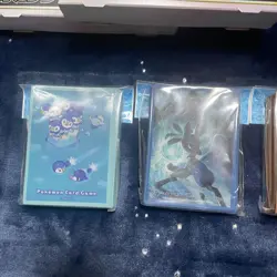 Pokemon Card Box Set Sealed VSTAR Sleeves Deck Shield Lot Japan Pikachu Leafeon - Image 4