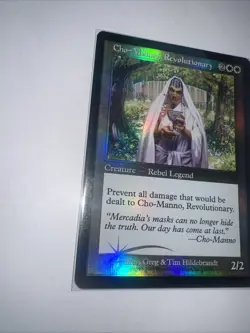 Cho-Manno, Revolutionary FOIL Mercadian Masques Rare CARD - Image 2