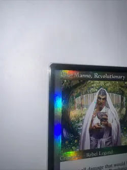 Cho-Manno, Revolutionary FOIL Mercadian Masques Rare CARD - Image 3