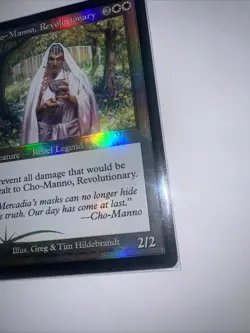 Cho-Manno, Revolutionary FOIL Mercadian Masques Rare CARD - Image 5