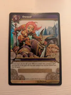 World of Warcraft TCG Owned Loot Card Unscratched, Flag of Ownership - UK seller - Image 1