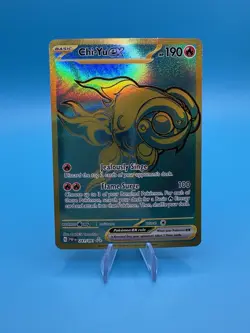 Pokemon TCG Hyper Rare Chi-Yu EX Paldean Fates Card 241/091 - Image 1