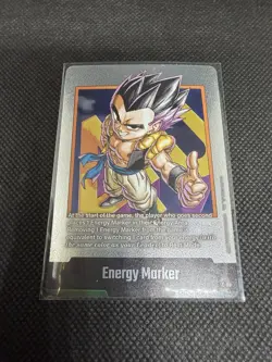 Energy Marker E-88 Silver Manga Booster 02 Dragon Ball Card English - Image 1