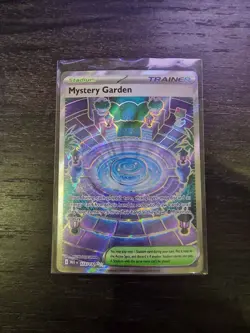 Pokemon TCG Mega Evolution Mystery Garden Full Art Trainer Card 172/132 - Image 2