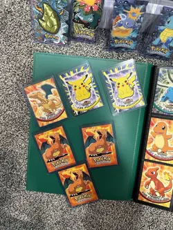 Huge Lot 400+ Topps Vintage 1999 TV Animation & Movie Pokemon Cards Foil Holos - Image 2