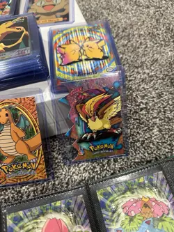 Huge Lot 400+ Topps Vintage 1999 TV Animation & Movie Pokemon Cards Foil Holos - Image 4