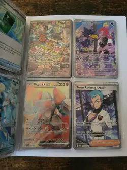 Part Complete Pokemon TCG Destined Rivals Set 240+ Cards - Rare Holos PACK FRESH - Image 1