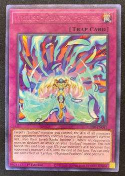 Lyrilusc Phantom Feathers - Yugioh - LED8-EN041 - Misprint Missing Card Title - Image 1