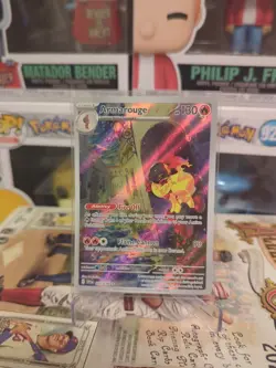 Armarouge Scarlet & Violet Base Illustration Rare Holo Pokemon TCG Card 203/198 - Image 1