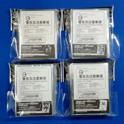 BANDAI Digimon Card Game Official Card Sleeve 2025 Ver.1.0 Set of 4 JP - Image 2