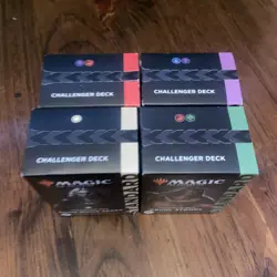 MTG 2022 Challenger Deck Set Of 4. Factory Sealed. Dimir Gruul Rakdos Mono White - Image 3