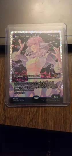 Starfield Vocalist (Showcase) (Fracture Foil) Edge of Eternities Foil - Image 1