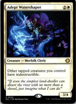 MTG - Adept Watershaper (3) - ECL - regular - Image 1
