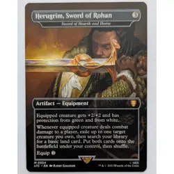 Herugrim, Sword of Rohan, Tales of Middle-Earth Commander (LTC) #354, NM - Image 1