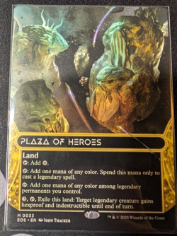 Plaza of Heroes (0033) (Borderless) Edge of Eternities: Stellar Sights Regular - Image 1
