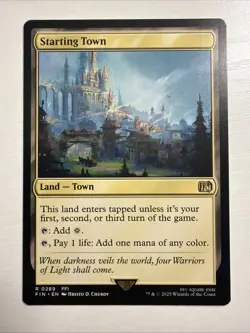Magic The Gathering Starting Town #289 - Final Fantasy Regular Rare NM/M - Image 1
