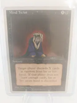 Vintage MTG Magic the Gathering Mind Twist 4th Edition MP - Image 1
