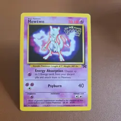 Pokemon Card - Mewtwo WB Stamped Movie Promo WOTC Promo Stamped #3 - Image 1