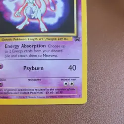 Pokemon Card - Mewtwo WB Stamped Movie Promo WOTC Promo Stamped #3 - Image 5
