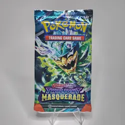 (VERY HEAVY) 22.63g Pokemon TCG Twilight Masquerade Booster Pack(FACTORY SEALED) - Image 3