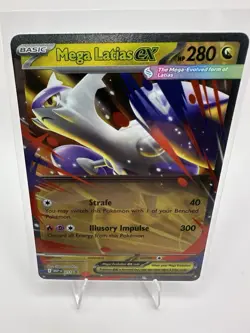 Mega Latias Ex MEP 11 Black Star Promo Pokemon TCG Near Mint - Image 1