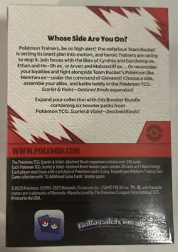 Pokemon Scarlet & Violet Destined Rivals Booster Bundle Box Sealed - Image 2