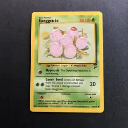 Pokemon TCG Exeggcute Base Set 2 74/130 Regular Unlimited Common - Image 1