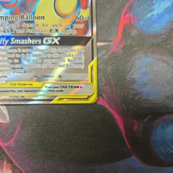 Pokemon TCG Mega Lopunny & Jigglypuff GX 225/236 Cosmic Eclipse Full Art LP - Image 4